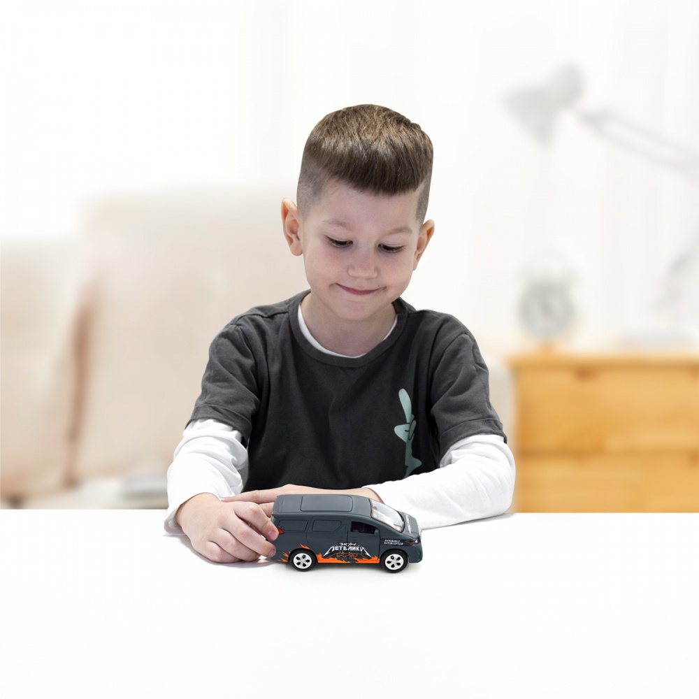 Автомодель TechnoDrive 1:32 серии Шевроны Героев Toyota Alphard INVISIBLE INTERCEPTOR KM6011