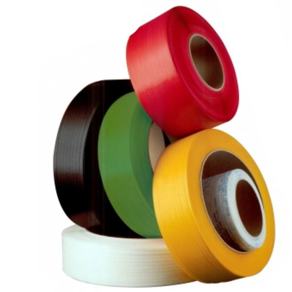 Стрічка поліпропіленова 25 мм жовта