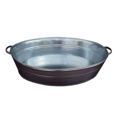 Таз Арма оцинкованный овальный 27 л