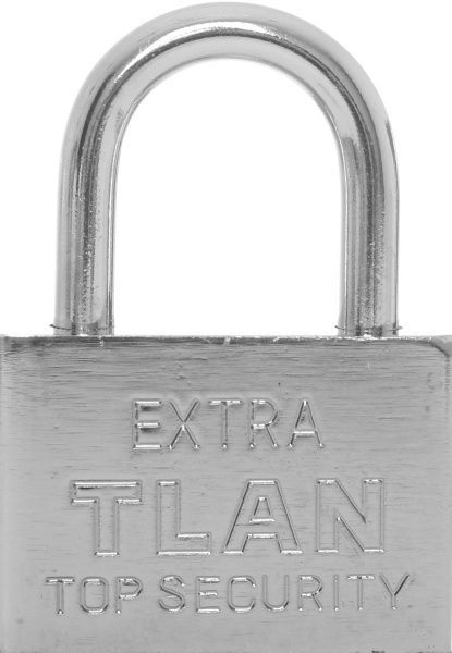 Замок навісний 60 мм хром відкритий (амбарний)