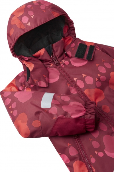 Комбінезон дитячий для дівчинки Reima 3954 р.110 бордовий 520291B 