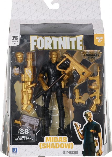 Фігурка колекційна Jazwares Fortnite Legendary Series Midas S8 