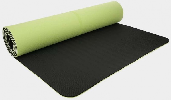 Килимок для фітнесу 4F 183x61x0,6 см зелений