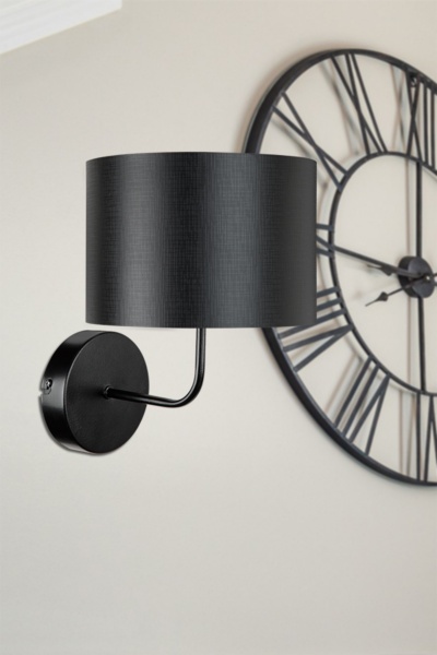 Бра Nora 1x60 Вт E27 черный MDL.4803 