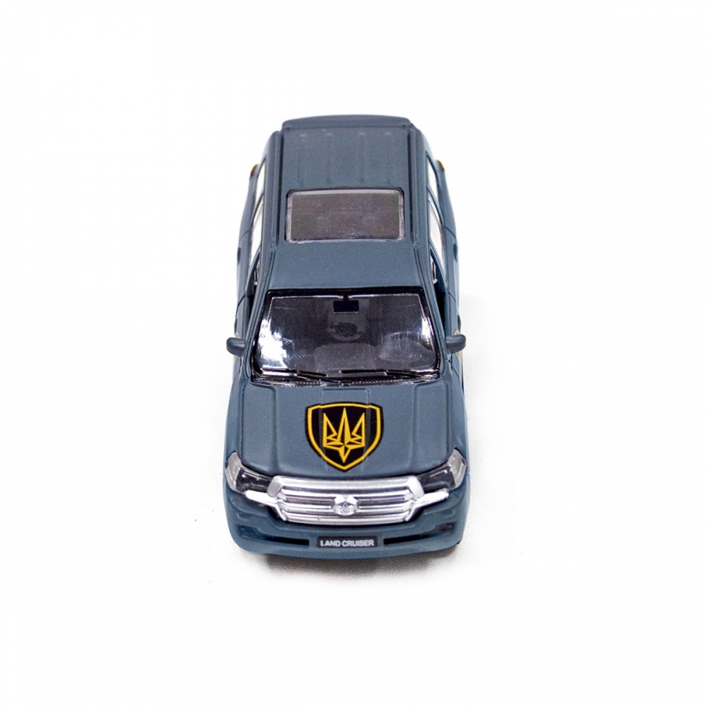 Автомодель TechnoDrive 1:32 серии Шевроны Героев Toyota Land Сruiser Рубеж KM6010