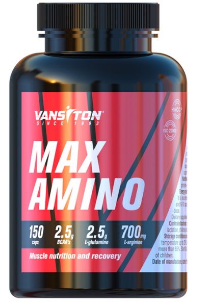 Аминокислота Vansiton MAX AMINO 150 капсул 