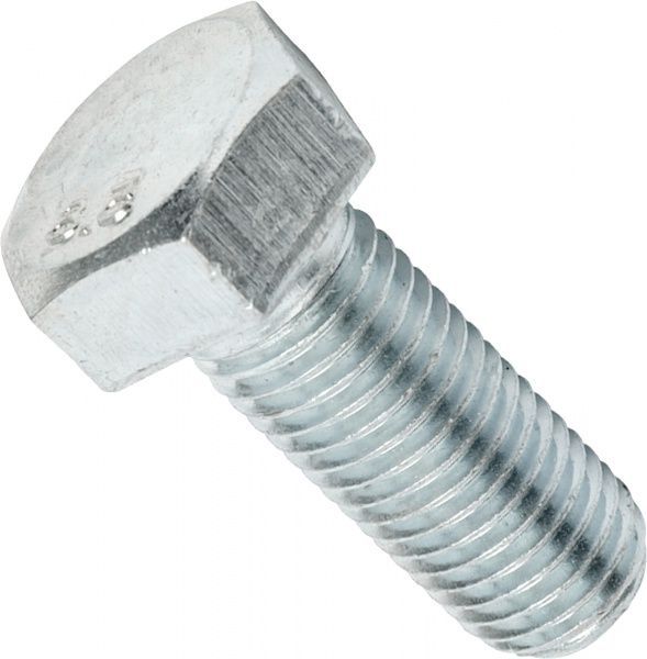 Болт метричний 16x40, DIN 933, шестигр.головка,повна різьба,ЦБ, (код 904) Expert Fix