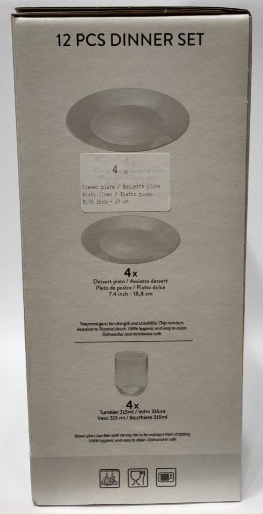 Сервиз столовый Maison Forine PAULINE 12 предметов