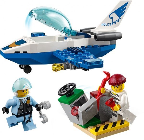 Конструктор LEGO City Воздушная полиция: патрульный самолет 60206