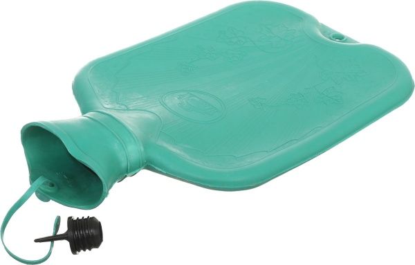 Грілка гумова Ач.2 в помаранчевому чохлі