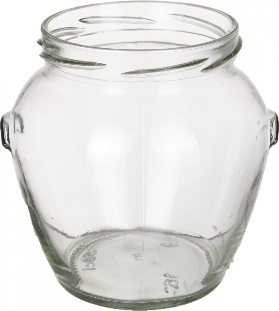 Банка для консервування Everglass з металевою кришкою 580 мл