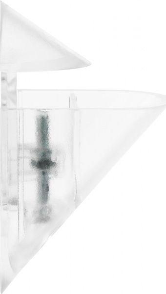 Держатель для полок REI ABS 4-22 мм прозрачный