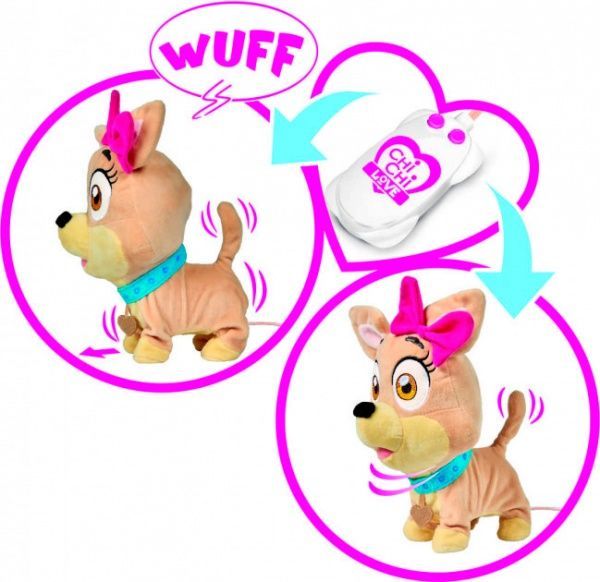 Игрушка интерактивная Chi Chi Love Модный щенок на пульте управления 5893385