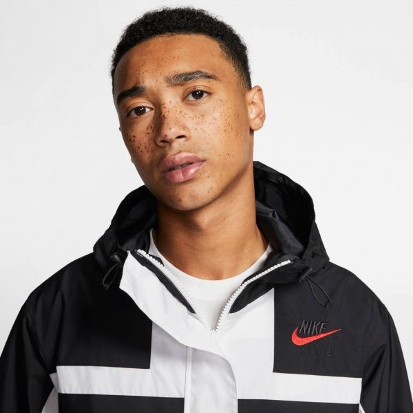 Анорак Nike M NSW NIKE AIR JKT WVN CJ4834-100 XL бело-черный