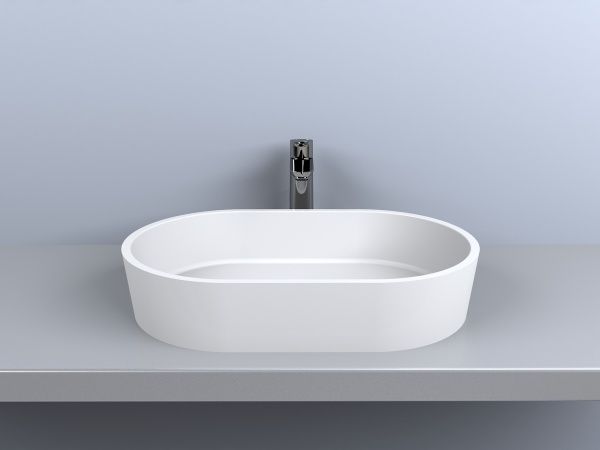 Умивальник-чаша Miraggio Sorrento зі штучного мармуру 55x35 см 0000244