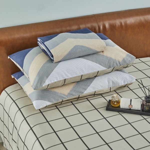 Комплект постельного белья Gent 1,5 синий La Nuit 