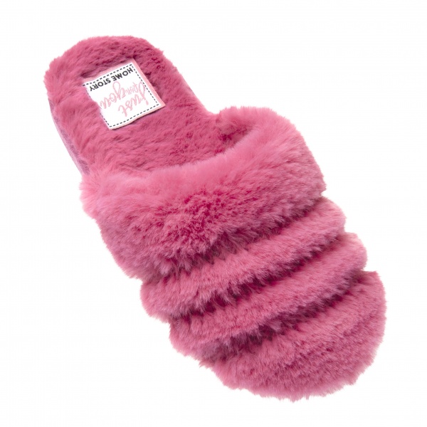 Капці дитячі для дівчинки Home Story р.34 рожевий 211855-17 