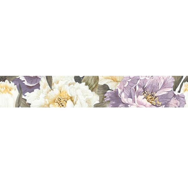 Плитка InterCerama METALICO бордюр вертикальний фіолетовий БВ 89 051 7x50