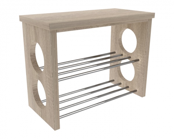 Підставка під взуття DC Сабр-2 350x710x552 мм дуб сонома 