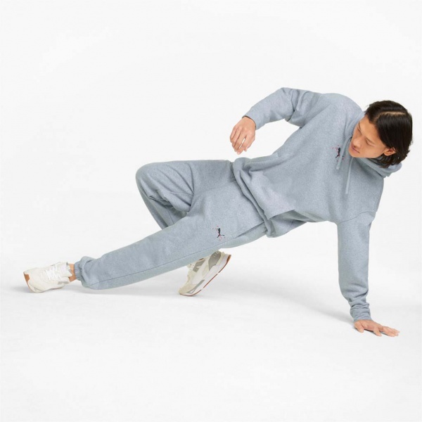 Штани Puma RE:COLLECTION RELAXED PANTS 53395904 р. S блакитний