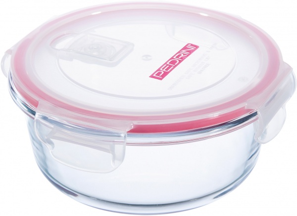 Контейнер харчовий круглий 650 мл 04GD242 Pedrini