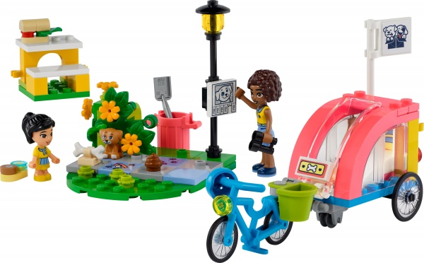 Конструктор LEGO Friends Велосипед спасательного центра для собак 41738