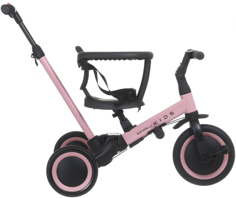 Велосипед детский MaxxPro kids 4 в 1 розовый TR008
