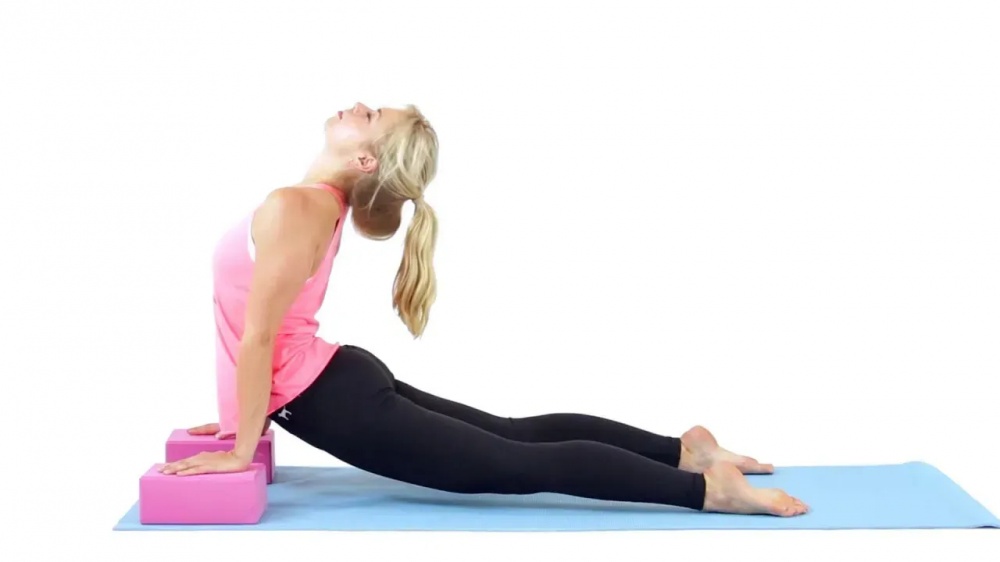 Блок для йоги Feel Fit DT285 фіолетовий