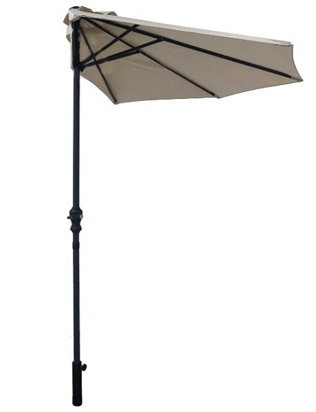 Парасоль садовий Indigo пристінний бежевий