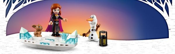 Конструктор LEGO Disney Frozen Експедиція Анни на човні 41165