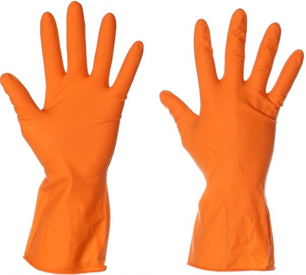 Перчатки Doloni хозяйственные с покрытием латекс S (7) 4544