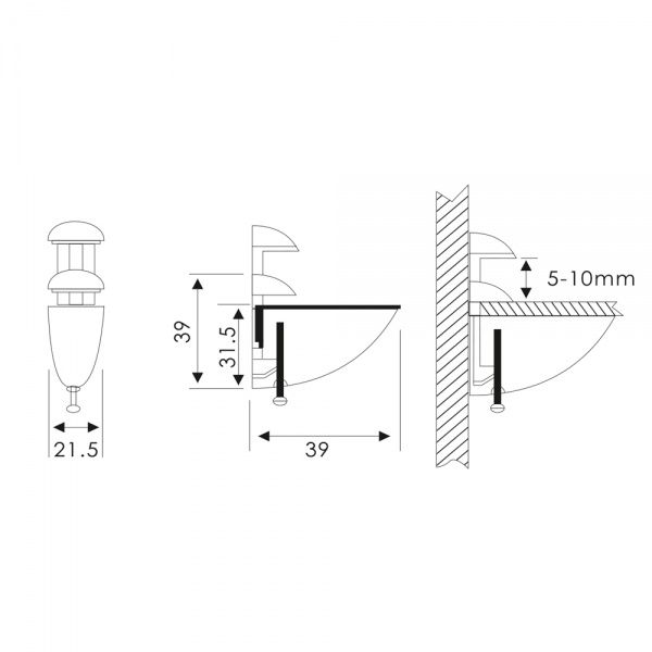 Кріплення DC Пелікан 41x42 G2