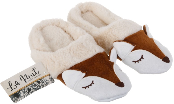 Взуття домашнє La Nuit Лисенятко р.38-39 білий YH-21006 