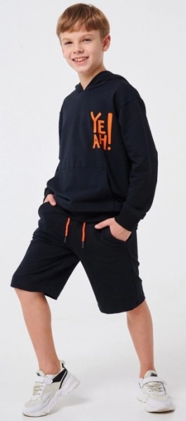 Комплект Smil 2 предмети для хлопчика р.140 чорний 117343 