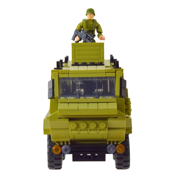 Конструктор Iblock Армия КрАЗ Ураган 536 деталей PL-921-388