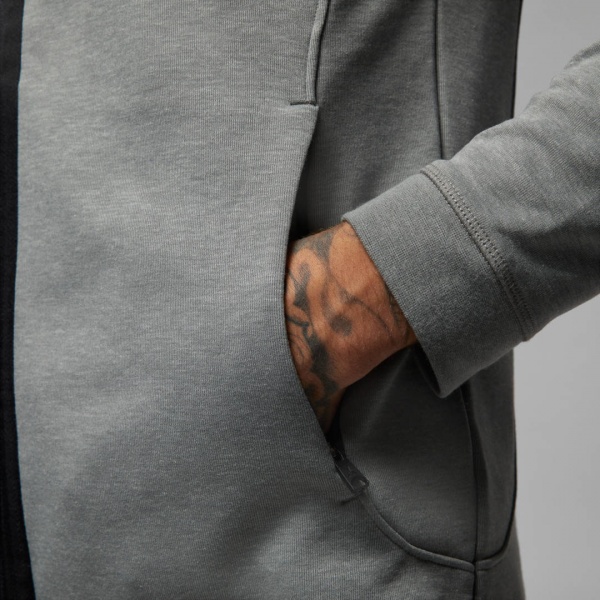 Джемпер Nike M J DF SPRT STMT AIR FLC FZ DV9783-063 р.M сірий