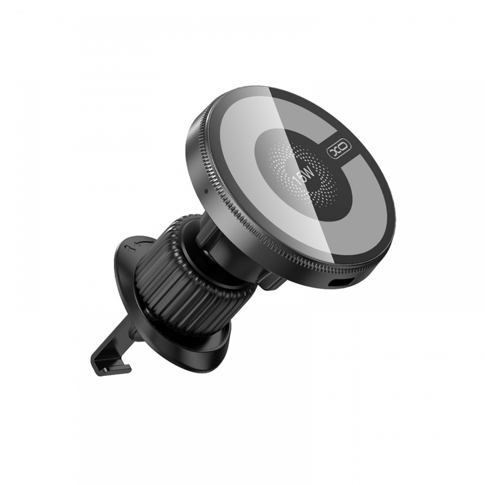 Автодержатель для телефона магнитный Xo СХ025 black