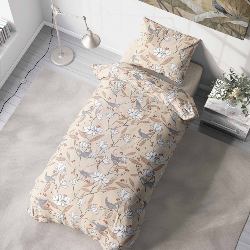 Комплект постельного белья 1.5 BIRDY мультиколор Luna