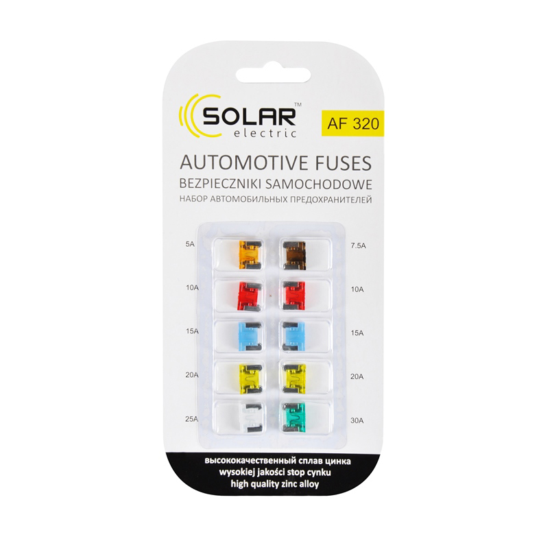 Предохранитель Solar мини AF320, 10 шт.