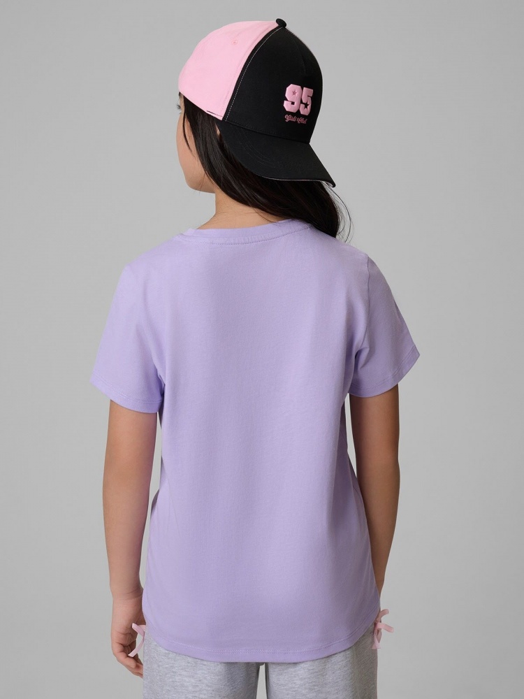 Футболка 4F TSHIRT F3003 4FJWSS26TTSHF3003-51S р.140 фиолетовый