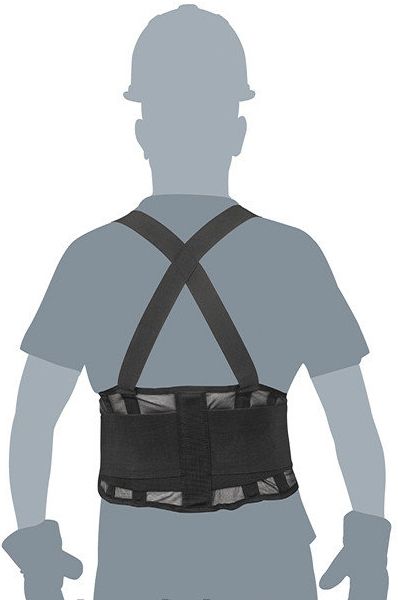 Ремень Truper для поддержки спины вентилируемый FAJA-MV р. M рост универсальный черный