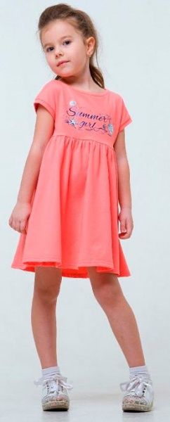 Платье Smil 120249 р.92 коралловый 