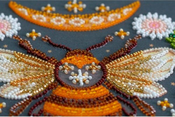 Набір-міді для вишивання бісером Медовий сон AMB-066 200 х 200 мм Абрис Арт