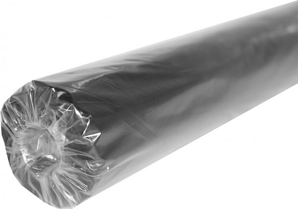 Пленка полиэтиленовая InterRais 1,5x100 м черный 80 мкм рукав