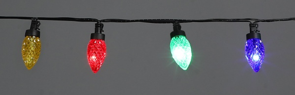 Электрогирлянда линейная Феєрія шишки QC4010 светодиодная (LED) 16 ламп 10 м 