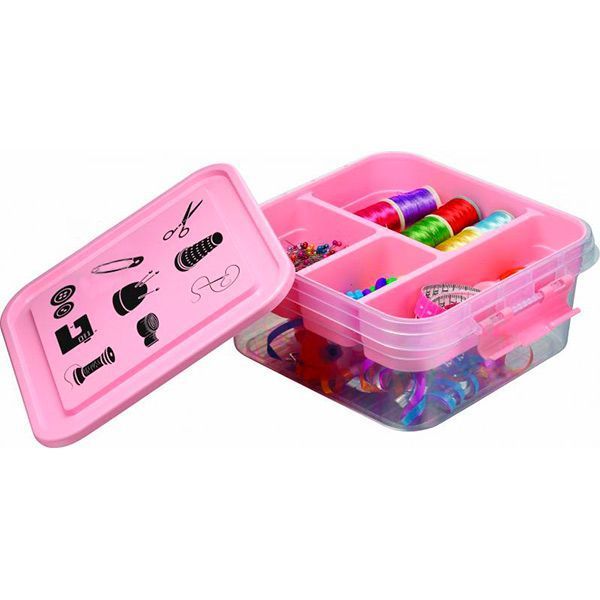 Контейнер-органайзер пластиковий G-610/B Sewing Box 4,5 л 110x260x250 мм