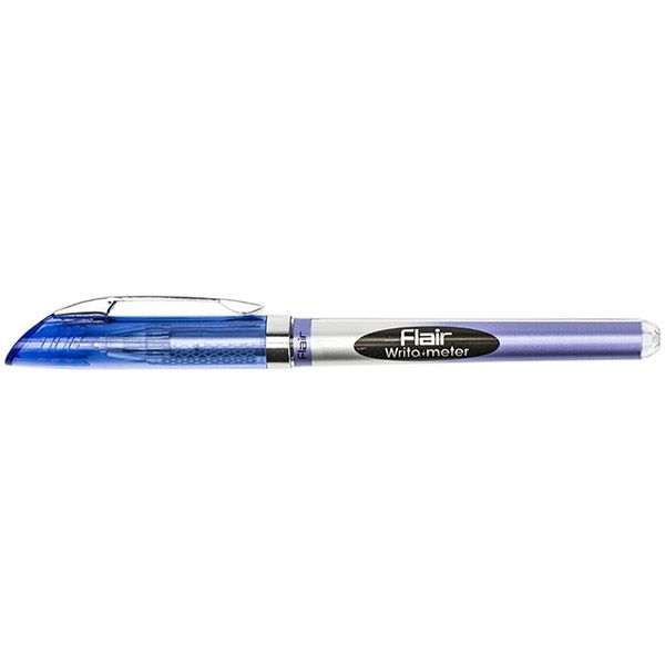 Ручка шариковая Flair Writometer 743 синяя 