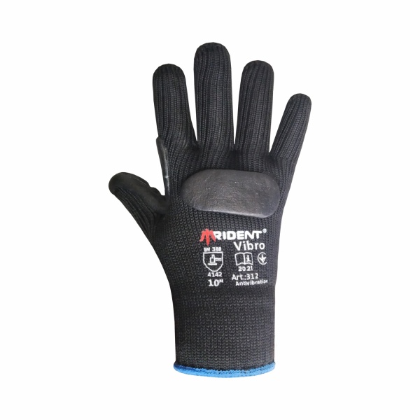 Рукавички Trident 312 Vibro з покриттям латекс XL (10) 312 Vibro