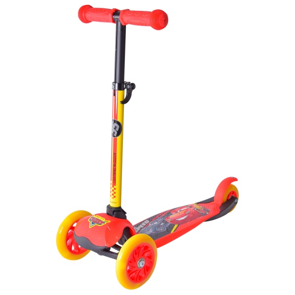 Самокат Disney Cars разноцветный LS2114 