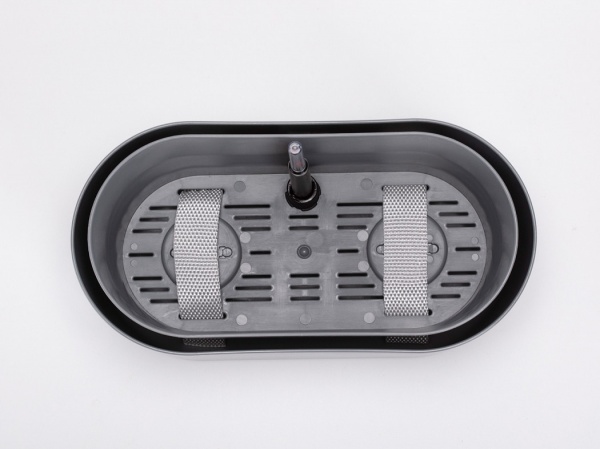 Вазон пластиковий Plastia з системою автополиву Tolita 30,5 см круглий 3,2 л сірий (1909773020R) 